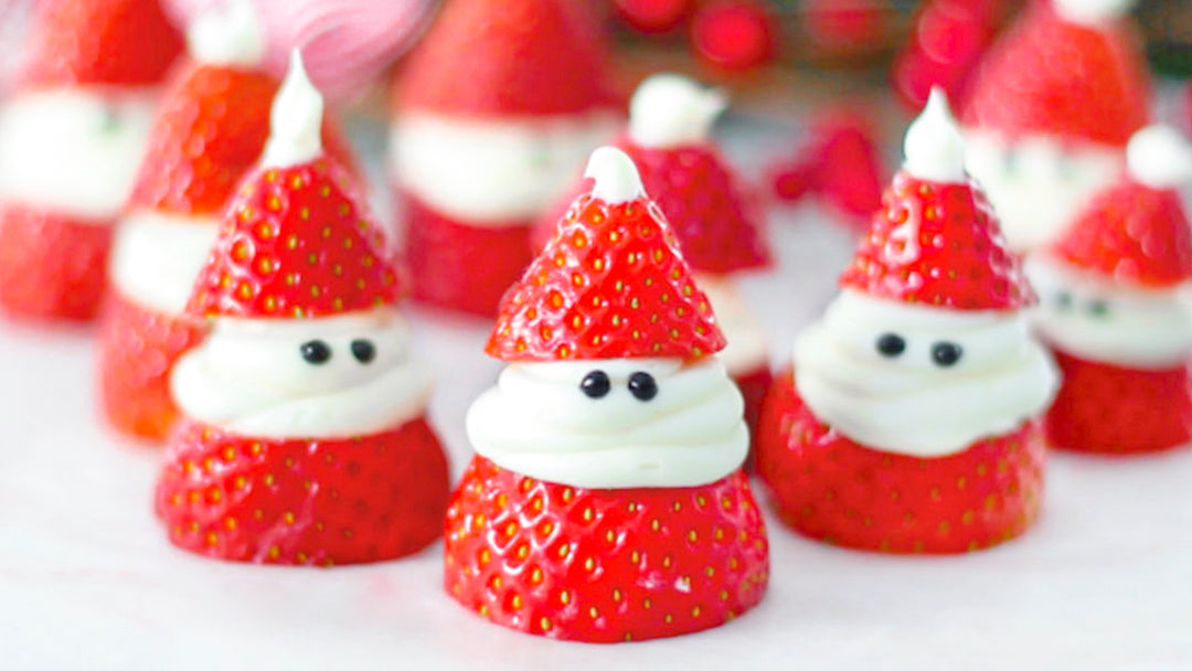 Recipe of Today: Strawberry Santas